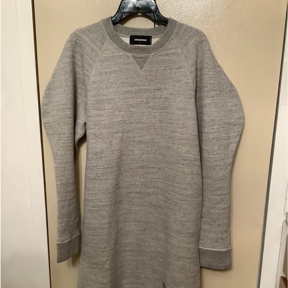 Dsquared2 Long Sleeve Sweater Pullover Dress​​​​​​